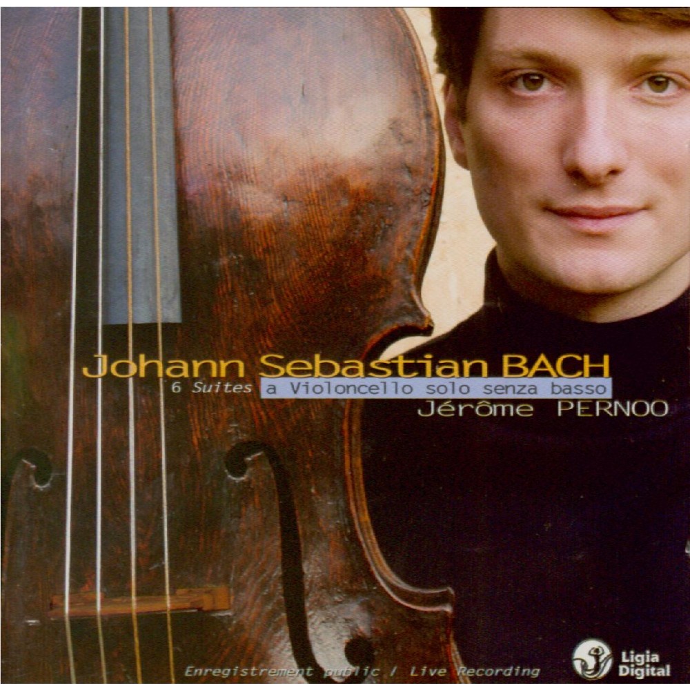 BACH - Pernoo - Six suites pour violoncelle seul BWV 1007-1012..